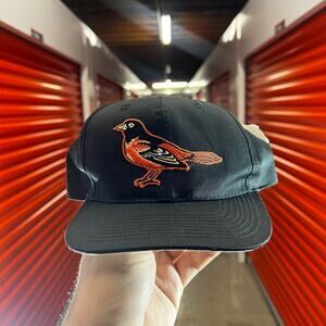 Baltimore Orioles Youth MLB Hat Snapback S/M Black Embroidered